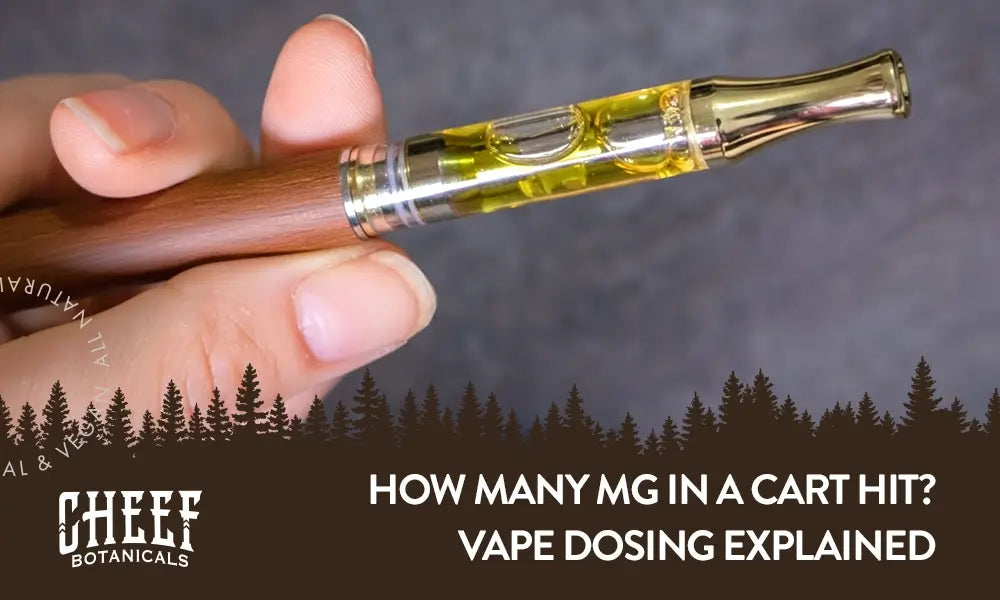 How Many MG in a Cart Hit? Vape Dosing Explained How Many MG in a Cart Hit? Vape Dosing Explained