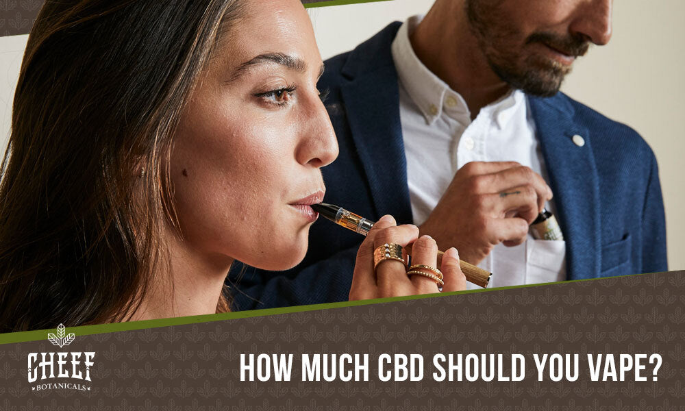 how much cbd should i vape