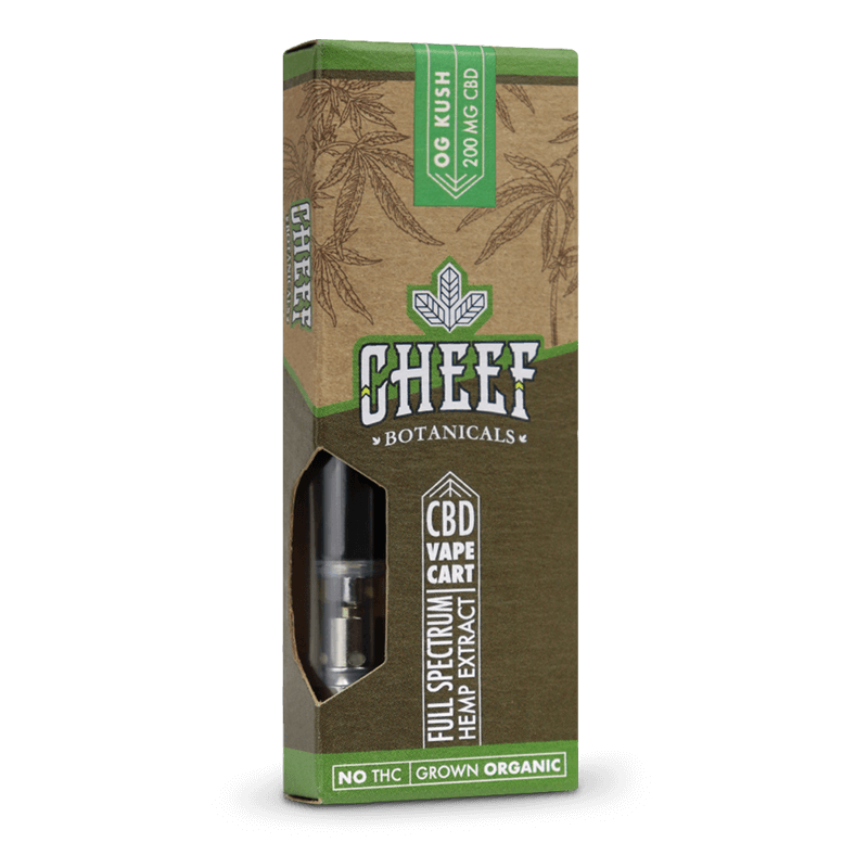 CBD Vape Cartridges OG Kush - Cheef Botanicals