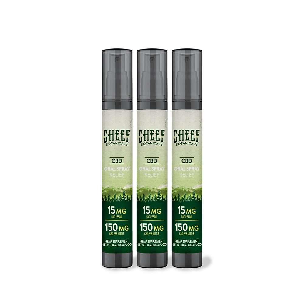 Relief CBD Oral Spray - Cheef Botanicals