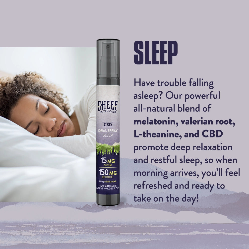 Sleep CBD Oral Spray - Cheef Botanicals