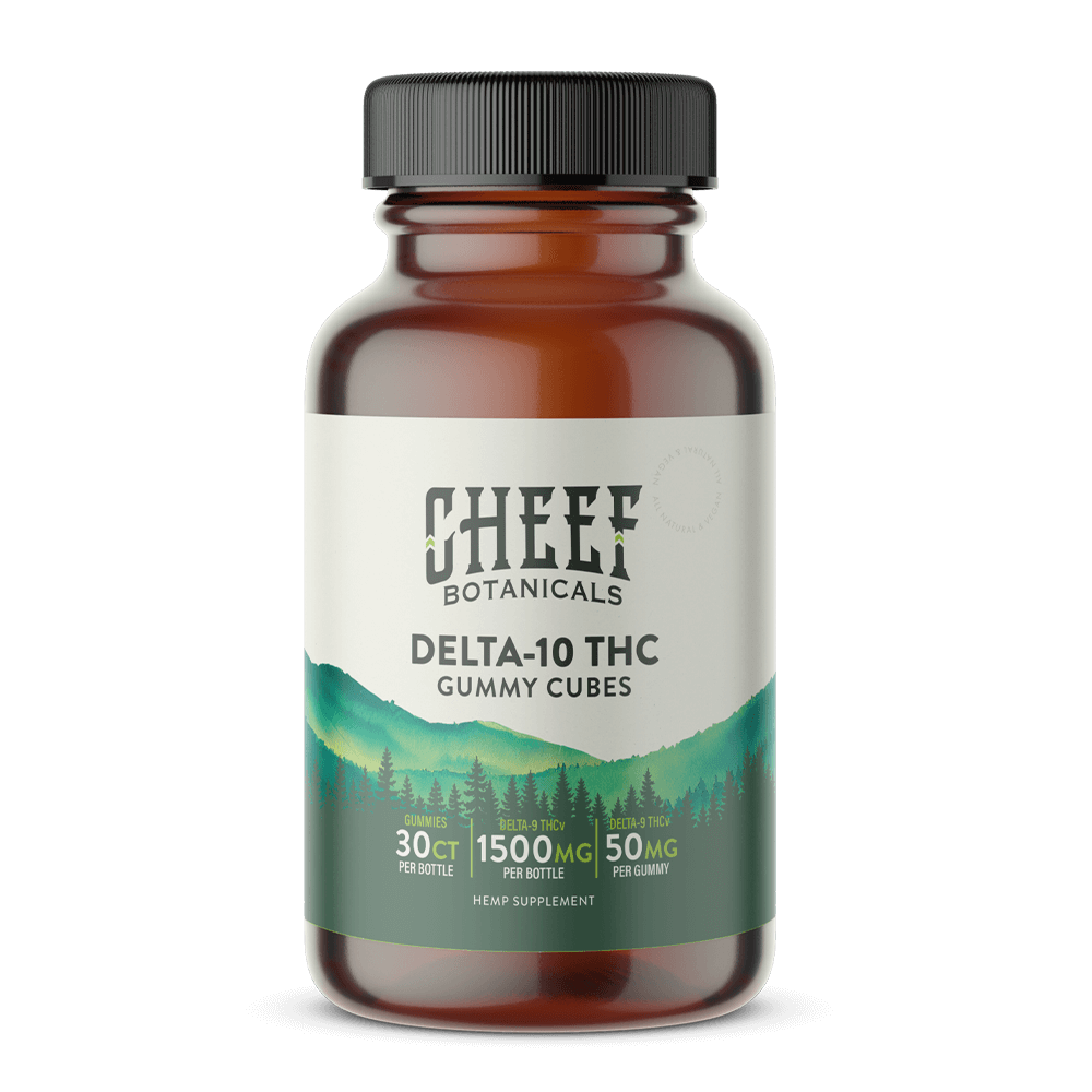 Delta 10 Gummy Cubes - Cheef Botanicals
