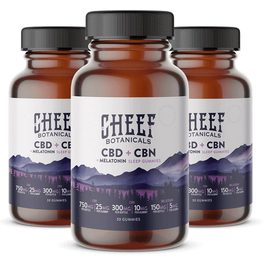 CBD + CBN Gummies for Sleep - Cheef Botanicals