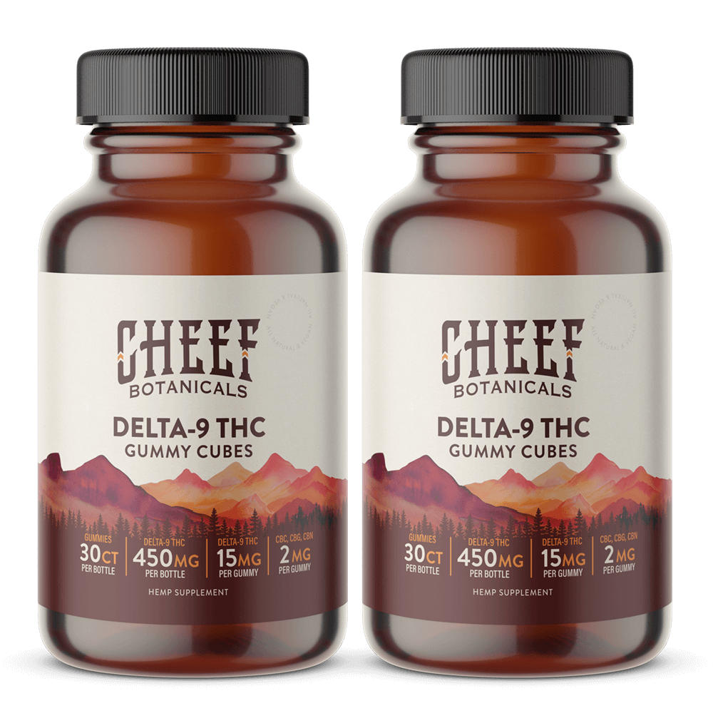 Delta 9 Gummy Cubes - Cheef Botanicals
