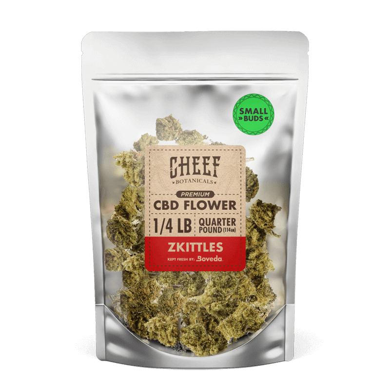CBD Hemp Flower - Zkittles (SMALL BUDS) - Cheef Botanicals