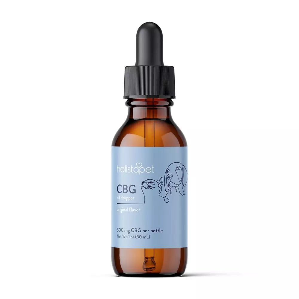 CBG Oil for Dogs and Cats - HolistaPet