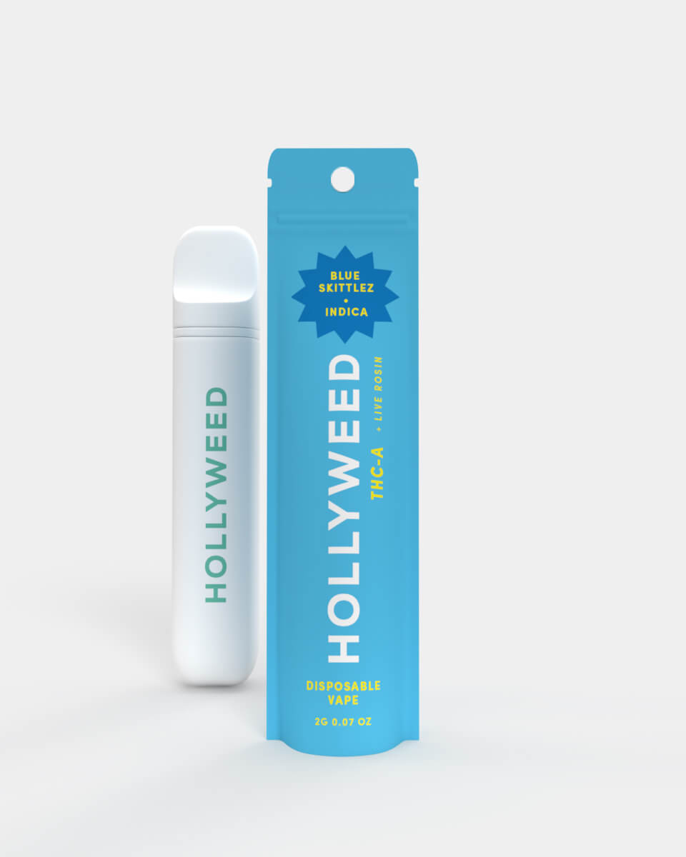 Blue Zkittlez strain vape - aka blue skittlez strain