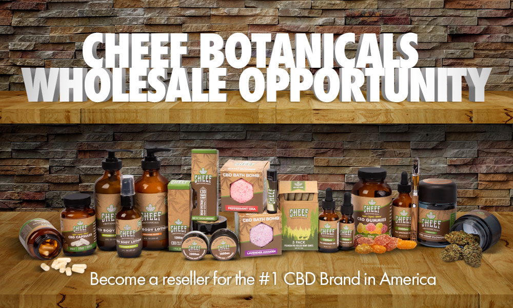 wholesale cbd become a reseller for Cheef Botanicals CBD Brand