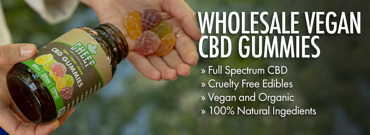 CBD Gummies Wholesale | All Natural Vegan Ingredients | High Potencies