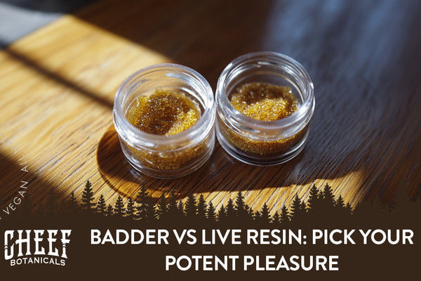 Badder vs Live Resin: Pick Your Potent Pleasure