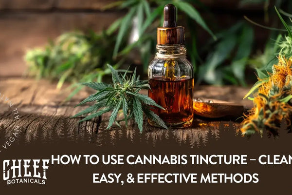 How to Use Cannabis Tincture – Clean, Easy, & Effective Methods