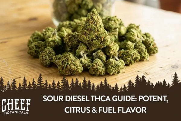 Sour Diesel THCa Guide: Potent, Citrus & Fuel Flavor