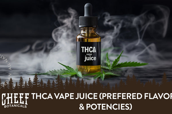 THCa Vape Juice (Prefered Flavors & Potencies)