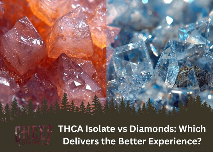 THCA Isolate vs Diamonds: Which Delivers the Better Experience?
