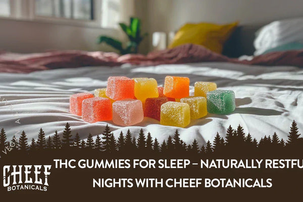 THC Gummies for Sleep – Naturally Restful Nights With Cheef Botanicals