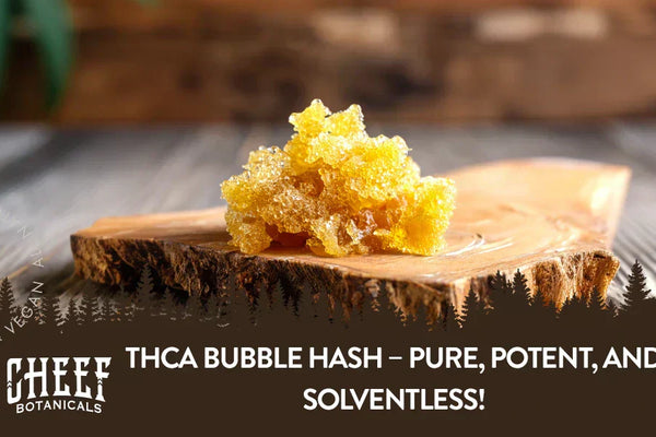 THCa Bubble Hash – Pure, Potent, and Solventless!