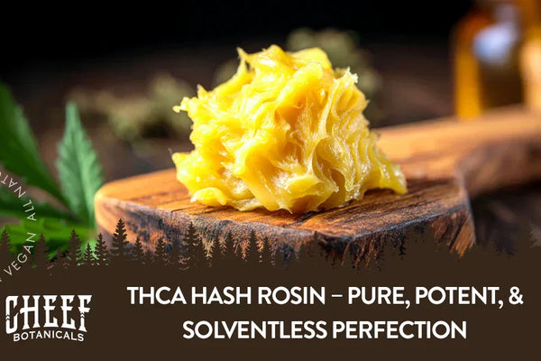 THCA Hash Rosin – Pure, Potent, & Solventless Perfection