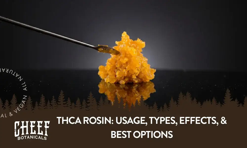 A pile of THCa rosin with a dab tool poking at it.