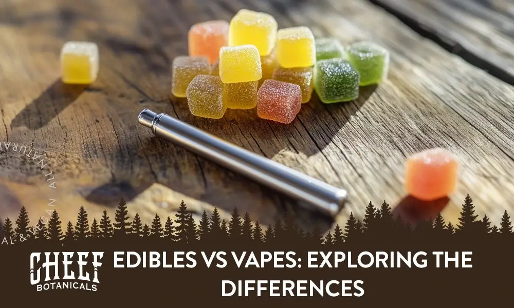 Edibles vs Vape: Comparing Effects, Potency, Duration, & More Edibles vs Vape: Comparing Effects, Potency, Duration, & More