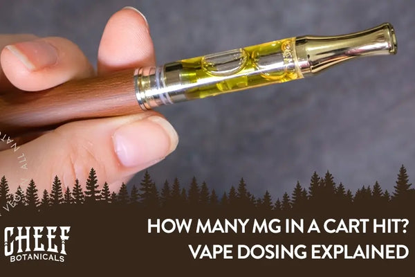 How Many MG in a Cart Hit? Vape Dosing Explained
