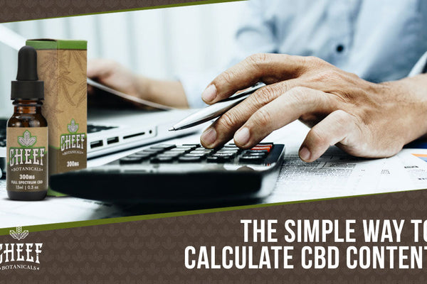 How to Calculate CBD Content Fast! [A Simple Explanation]