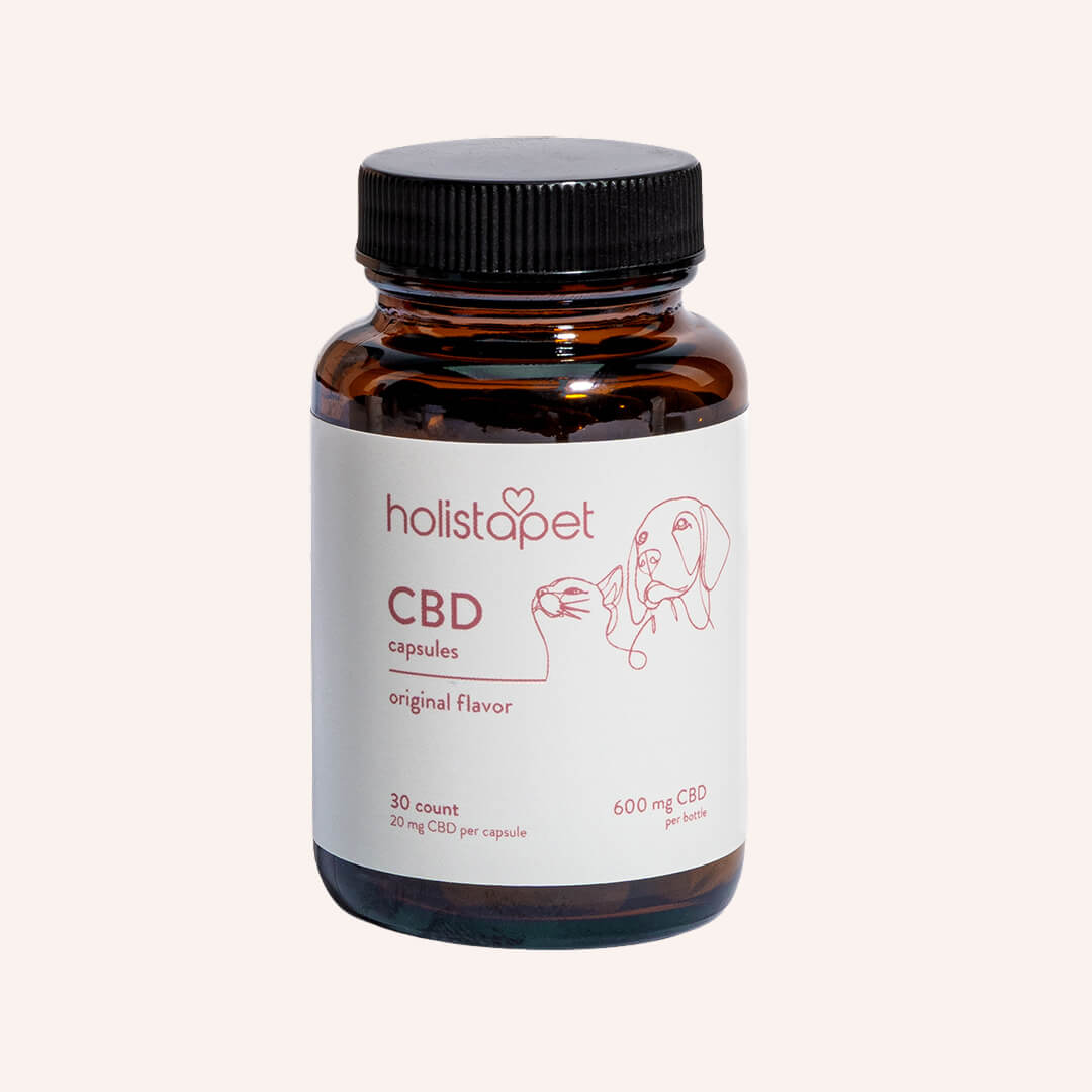 CBD Capsules for Dogs and Cats - Holistapet
