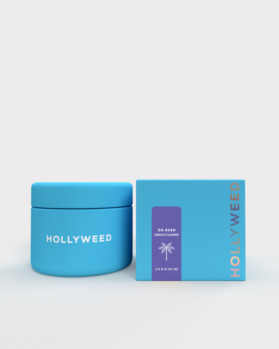 OG Kush Strain (OGK) thca flower - 3.5g jar