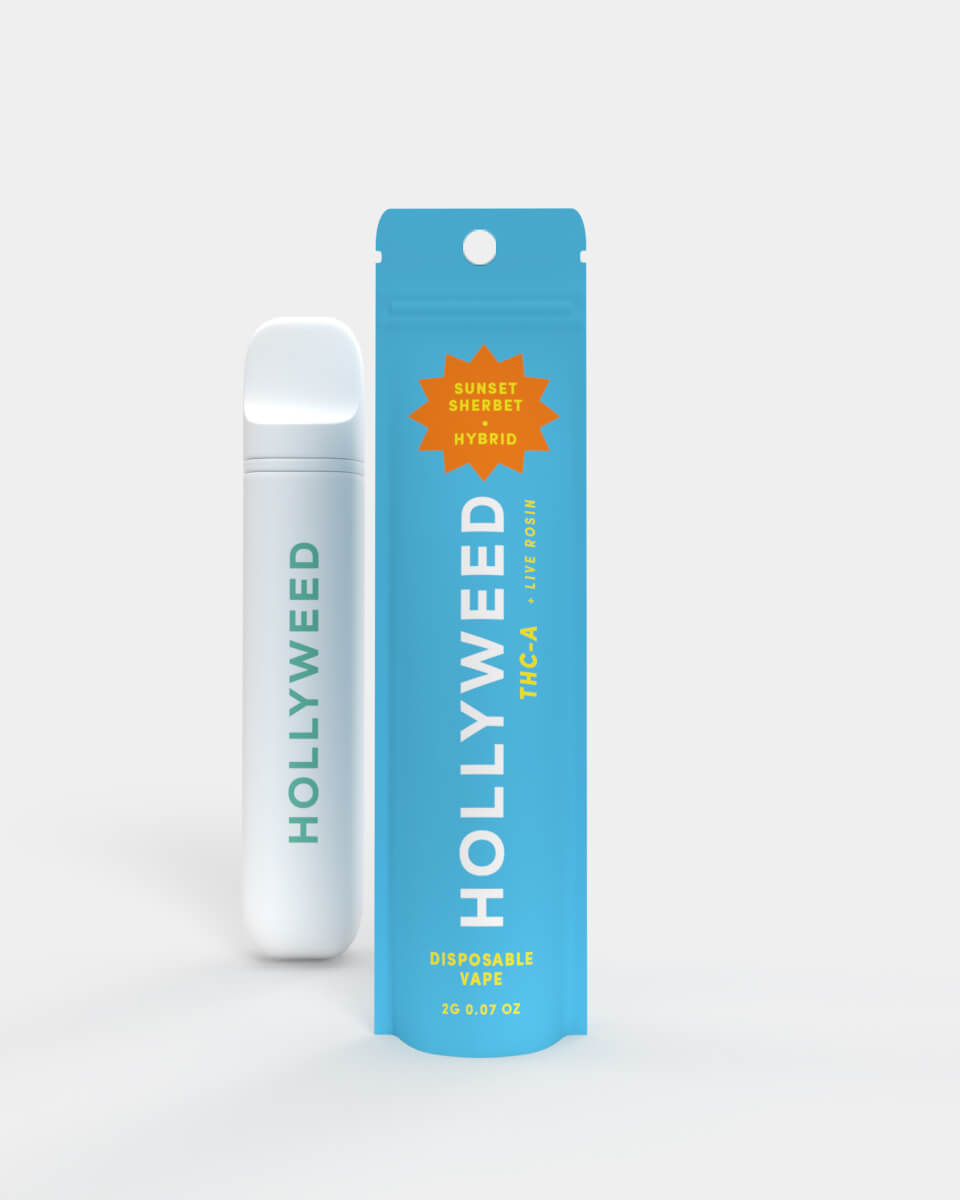 sunset sherbet strain aka sherbert thca vape