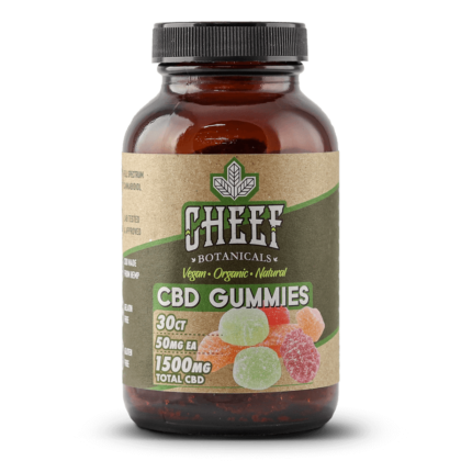 Cheef Botanicals Vegan CBD Gummies 1500mg