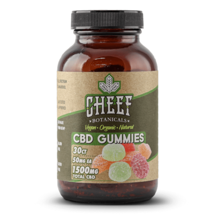 Cheef Botanicals Vegan CBD Gummies 1500mg