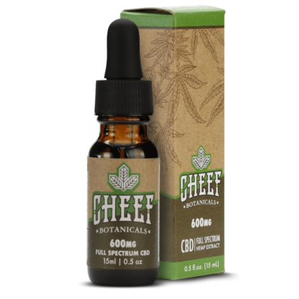 Cheef Botanicals CBD Oil Tincture 600mg