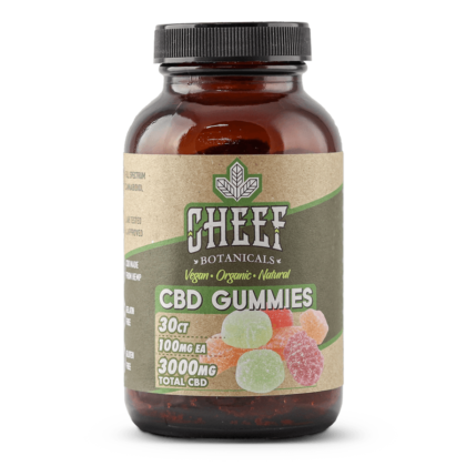 Cheef Botanicals Vegan CBD Gummies 3000mg
