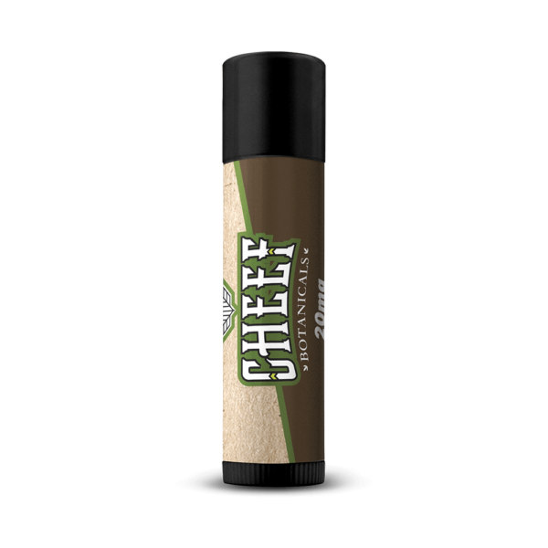 cheef botanicals CBD chapstick lip balm vertical