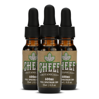 Cheef Botanicals CBD Tincture Bundle 600mg