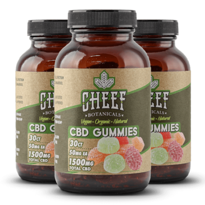 Cheef Botanicals CBD Gummies Bundle 1500mg