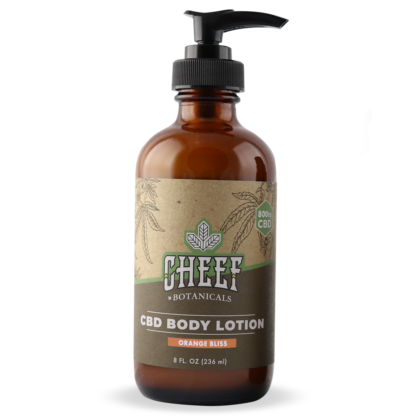 Cheef Botanicals CBD Lotion 800mg Orange Bliss