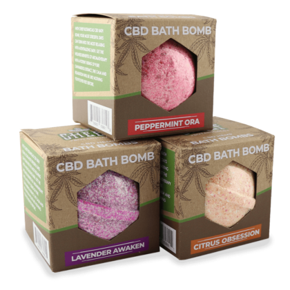 Cheef Botanicals CBD Bath Bombs 100mg