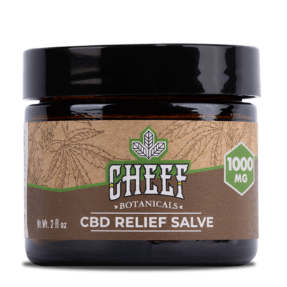 Cheef Botanicals Relief Salve 1000mg