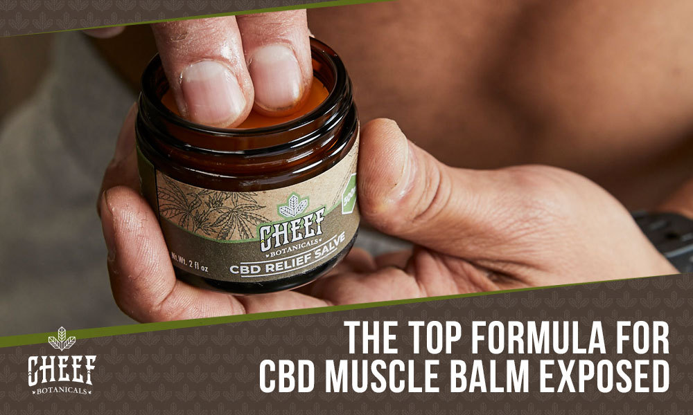 CBD Muscle Balm Pro Formula Revealed for Immediate Relief