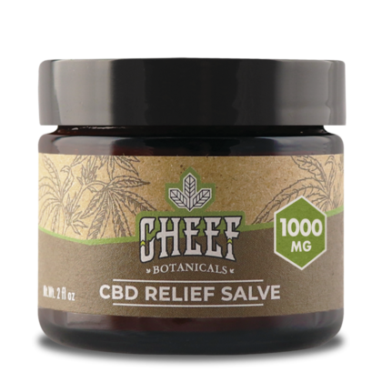 cheef botanicals cbd relief salve 1000mg'