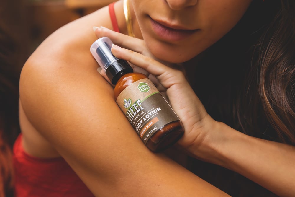 cbd orange bliss body lotion