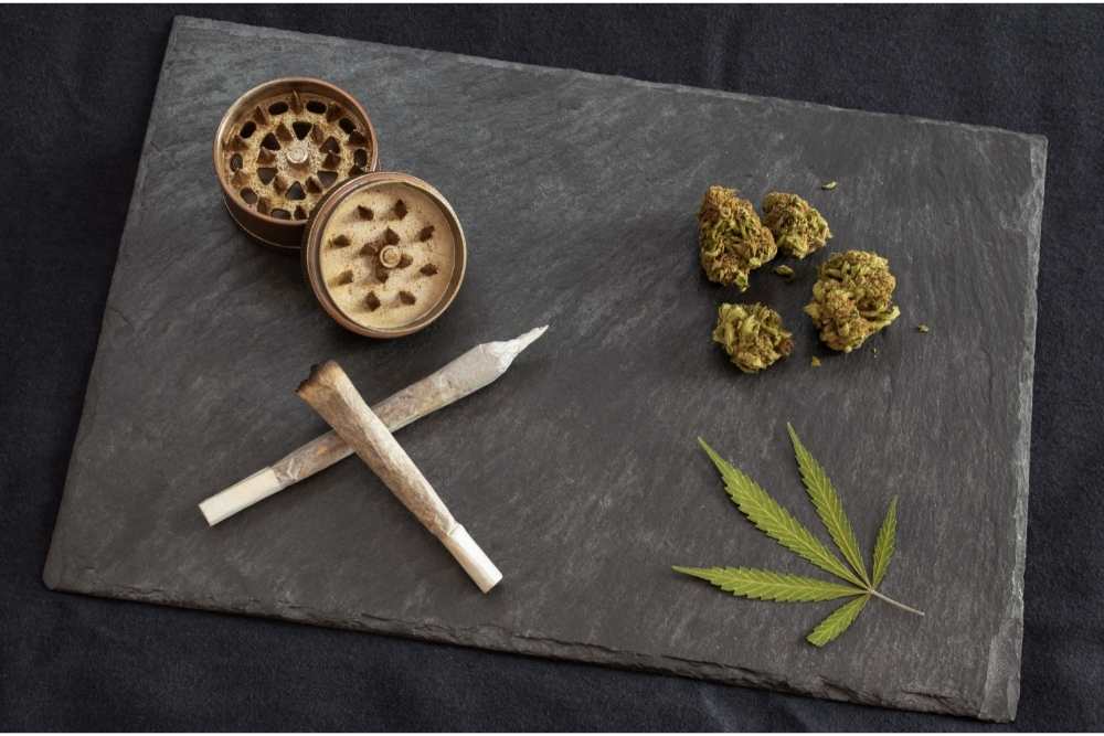 cbd joints and flower