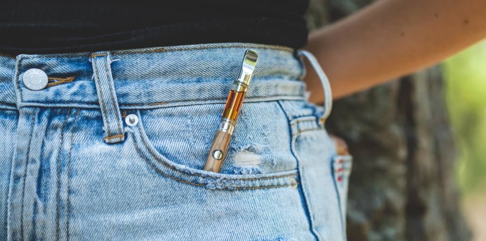 vape pen in pocket