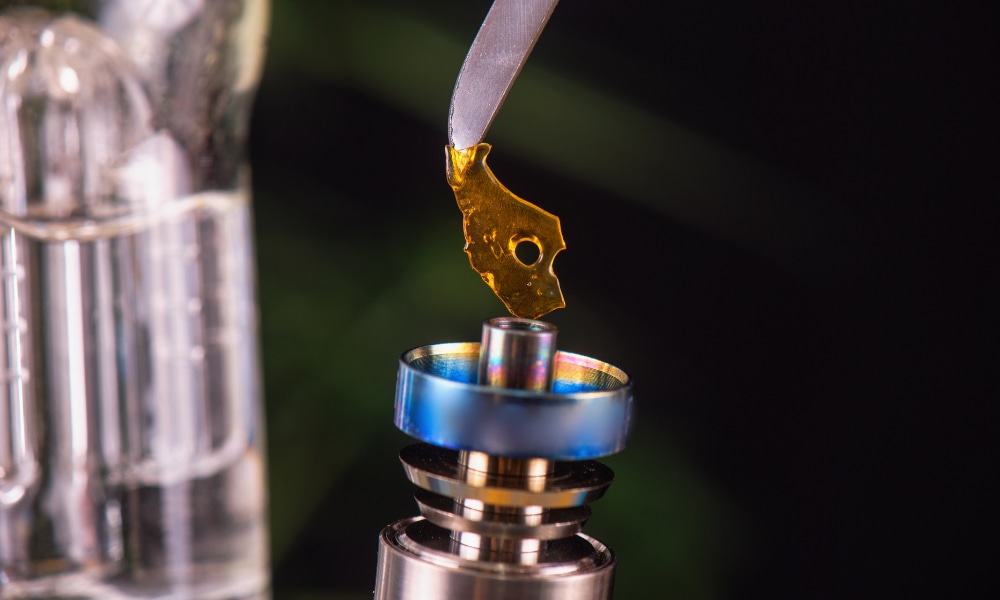 dabbing cbd