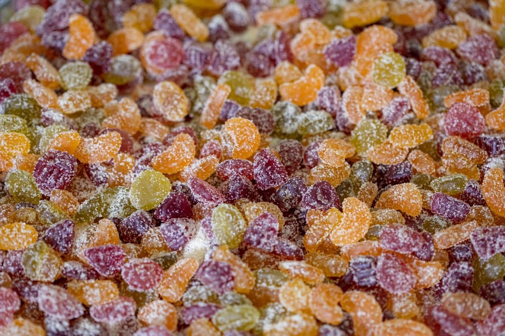a batch of cheefs vegan fruit gummies