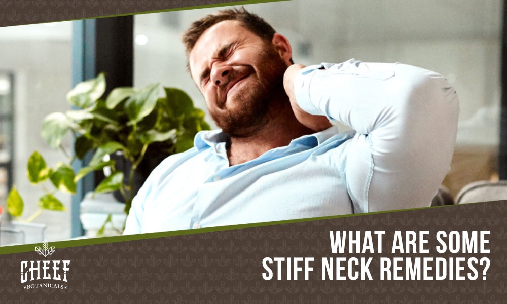 stiff neck remedies
