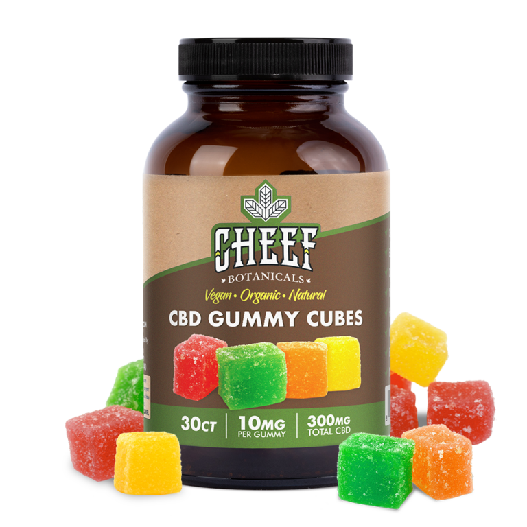 Download Vegan CBD Gummy Cubes - Full Spectrum CBD - Free Shipping