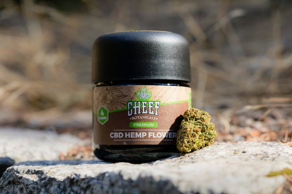 cheef cbd flower jar