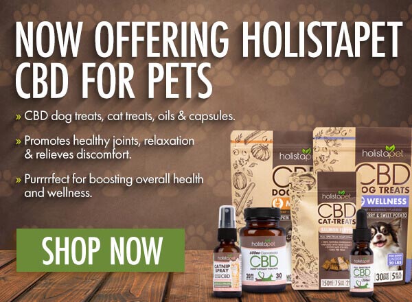 Now Offering Holistapet CBD for Pets