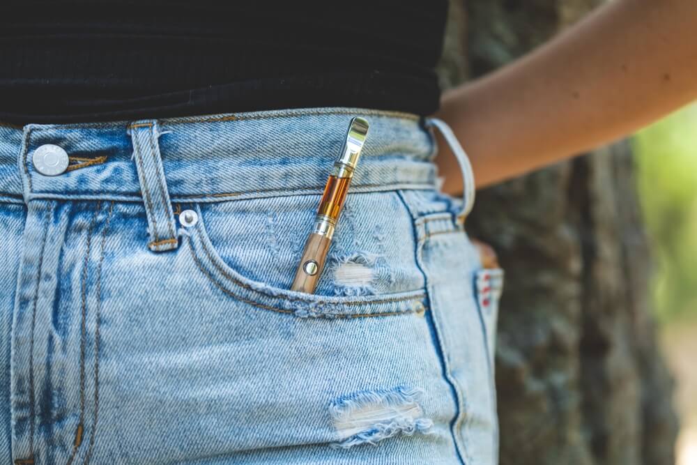 cbd vape jeans pocket